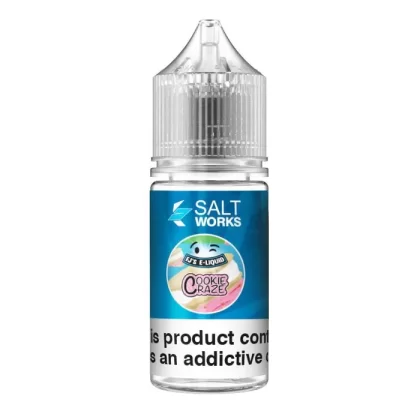 Salt Works Cookie Craze eJuice - Vape Product; Vape Product, Vape Product (C3F207)