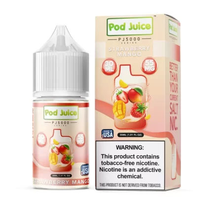 Strawberry Mango | Pod Juice Salts | 30mL - 35MG