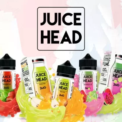 Juice Head Premium E-Liquid 100ml - Pineapple Grapefruit FREEZE / 6mg - Skullvaping
