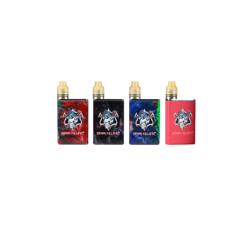 Demon Killer Tiny Vape Kit - Red / Metal - Image 2