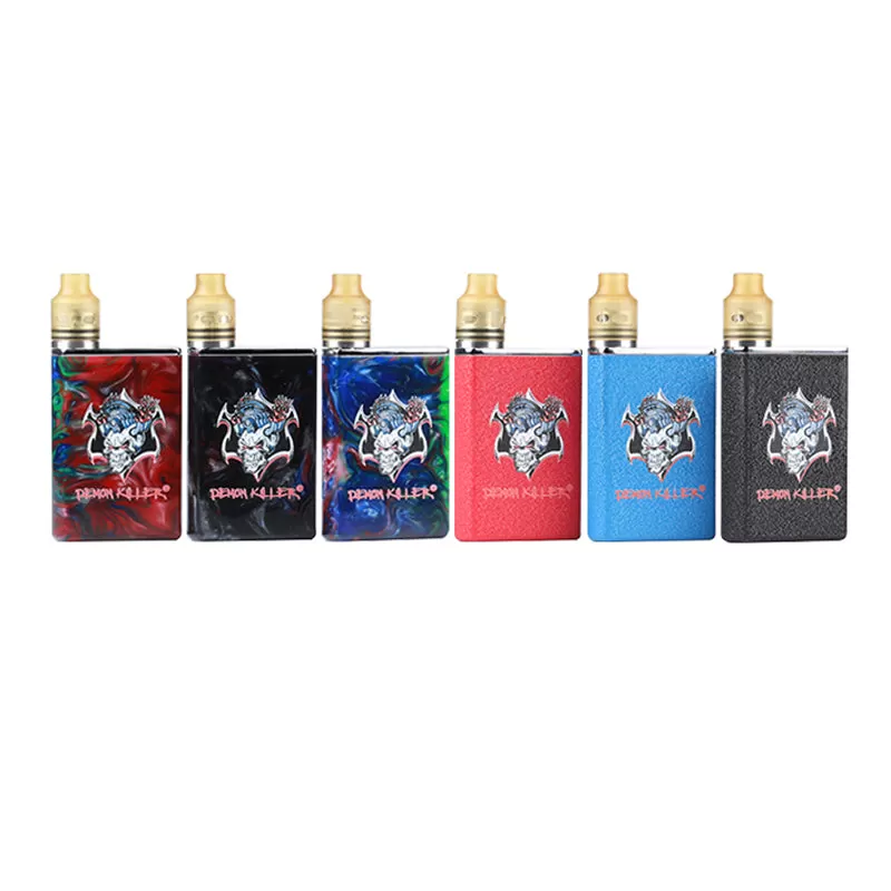 Demon Killer Tiny Vape Kit - Red / Metal - Image 3