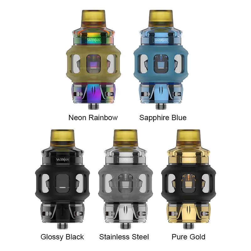 Uwell Valyrian 4 Sub Ohm Tank 8.5ml - Neon Rainbow - Image 2