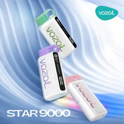 Vozol STAR 9000 Disposable Vape - 9000 Puffs - Raspberry Watermelon