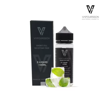 Vapoursson e-Liquid – Double Mint 0mg 100ml Shortfill | Cigee