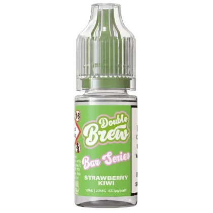 OHM BREW DOUBLE BREW STRAWBERRY KIWI 10ML NIC SALT E-LIQUID