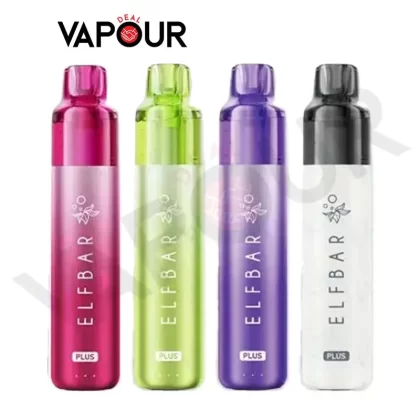 Elf Bar Plus 12 Prefilled Pod Kit - Kiwi Passion Fruit Guava - Vapourdeal Co