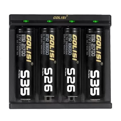 Golisi Needle 4 Compact Battery Charger - Vapourdeal Co