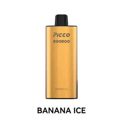 PICOO ROOROO 12000 PUFFS – Banana Ice - Vape Store