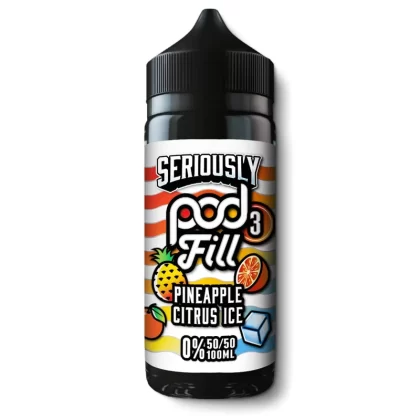 Pineapple Citrus Ice Shortfill by Seriously Pod Fill - 0 mg/ml