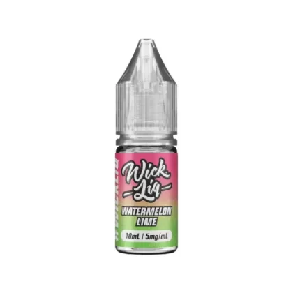 Wick Liq Bar Salt Watermelon Lime Nic Salt E-Liquid - Nicotine Strength#20mg>10mg>5mg