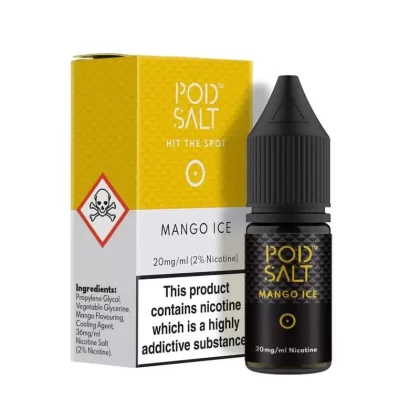 Pod Salt – Mango Ice Nic Salt 10ml E-Liquid