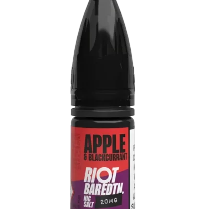 Apple & Blackcurrant Nic Salt By Riot Squad BAR EDTN - 20mg