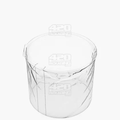 Tamper Evident | Heat Seal PVC Shrink Bands | 140mm x 100mm – Clear Plastic – 1000 Count