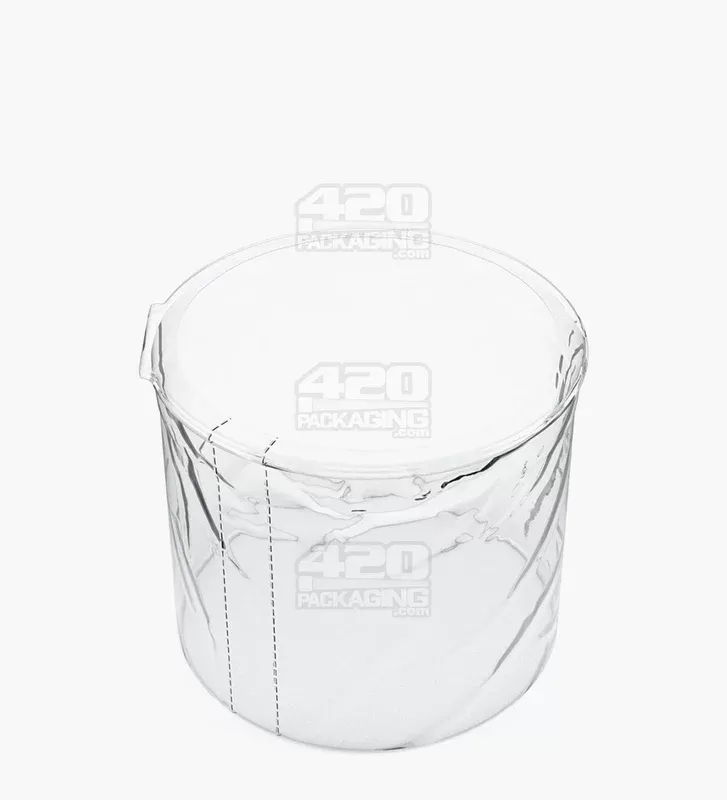 Tamper Evident | Heat Seal PVC Shrink Bands | 140mm x 100mm – Clear Plastic – 1000 Count