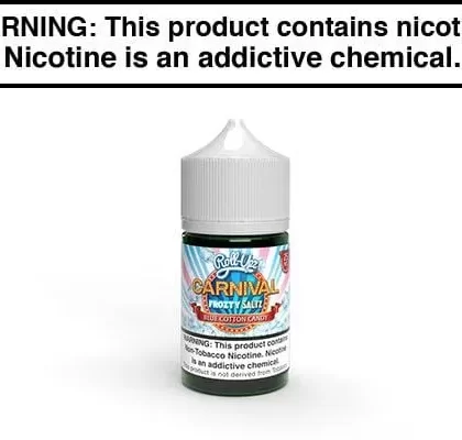 CARNIVAL COTTON CANDY BY JUICE ROLL UPZ SALT 30ML - Vapejuice