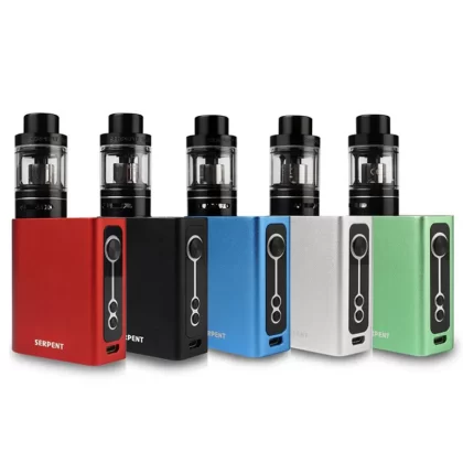 Wotofo Serpent 50W 2000mAh-5ML Box Mod Full Kit with Serpent Sub Tank - Green