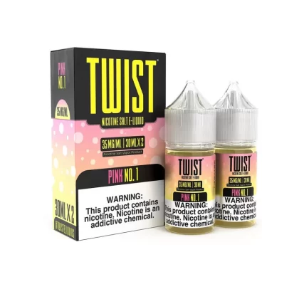 Pink No.1 2x 30ml (60ml) Nic Salt Vape Juice – Twist E-Liquids - Eightvape