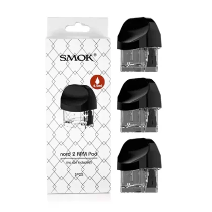 SMOK Nord 2 Replacement Pods (No Coil Included)