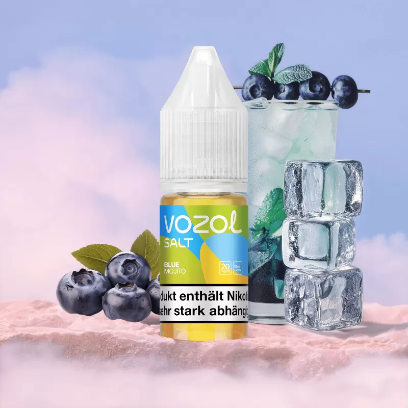 Vozol Liquid – Blue Mojito - 20mg/ml, 14,5mg/ml