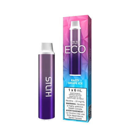 STLTH ECO - Razzy Grape Ice - 20 mg/mL (wholeseller) - Excise ON, 20 mg/mL (wholeseller) - Excise AB (7EEE1E)