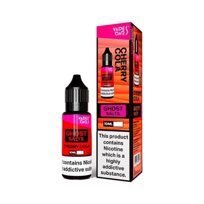Vapes Bars Ghost Salts Cherry Cola E Liquid 10ml - Nicotine Strength#20mg>10mg