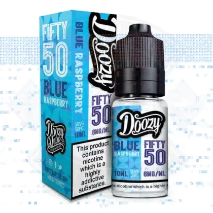 Doozy Vape 50:50 Blue Raspberry 10ml