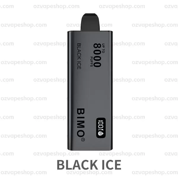 BIMO 8000 Puffs- BLACK ICE - Vape Store