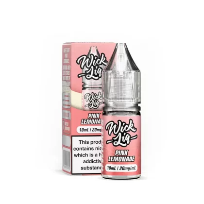 Wick Liq Bar Juice Pink Lemonade 10ml Nic Salts E-Liquid - 20mg