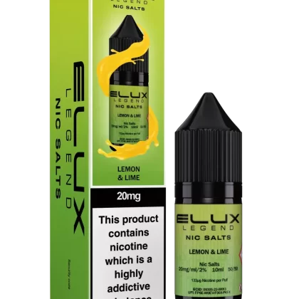 Lemon Lime Nic Salt By Elux Legend