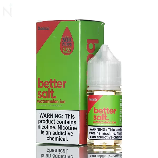 Vapetasia Bettersalt Salt - Watermelon Ice - 30ml - 25mg