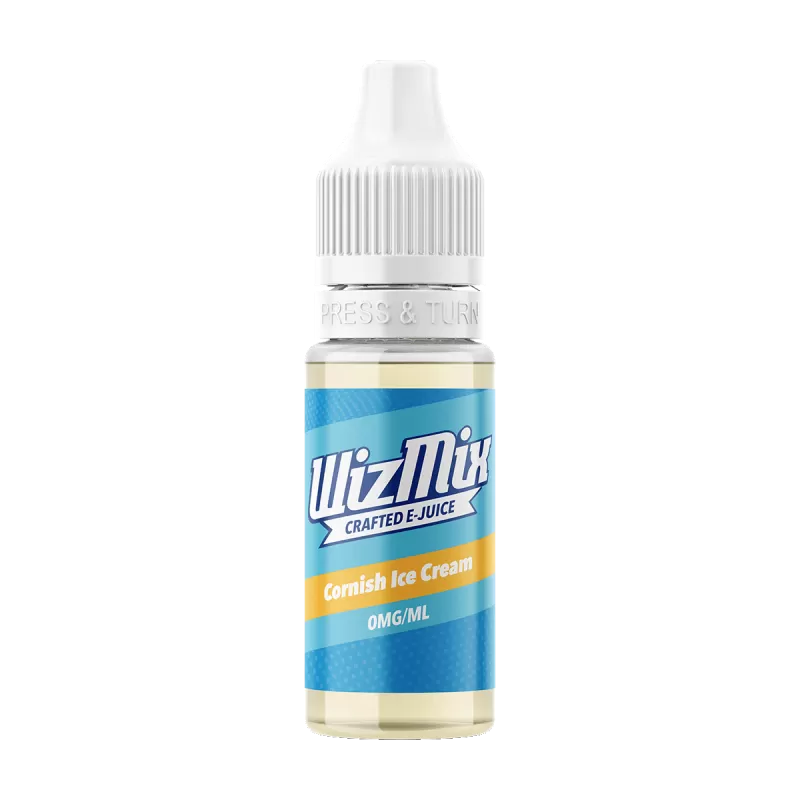 WizMix Cornish Ice Cream - 10ml - 3mg - Vape Product