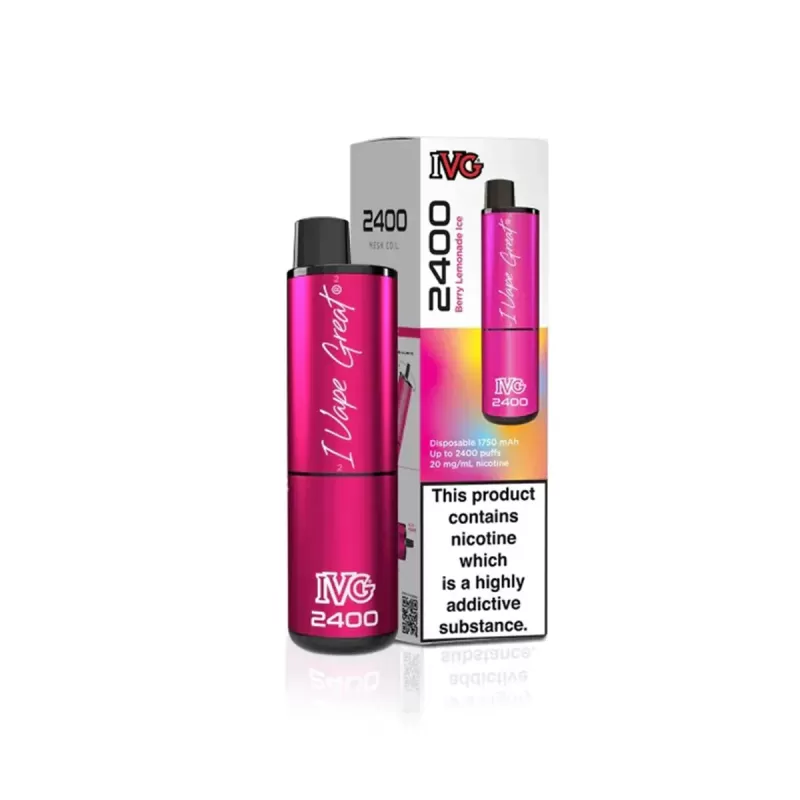 IVG 2400 Prefilled Pod Vape Kit - Drinks Edition - Image 2