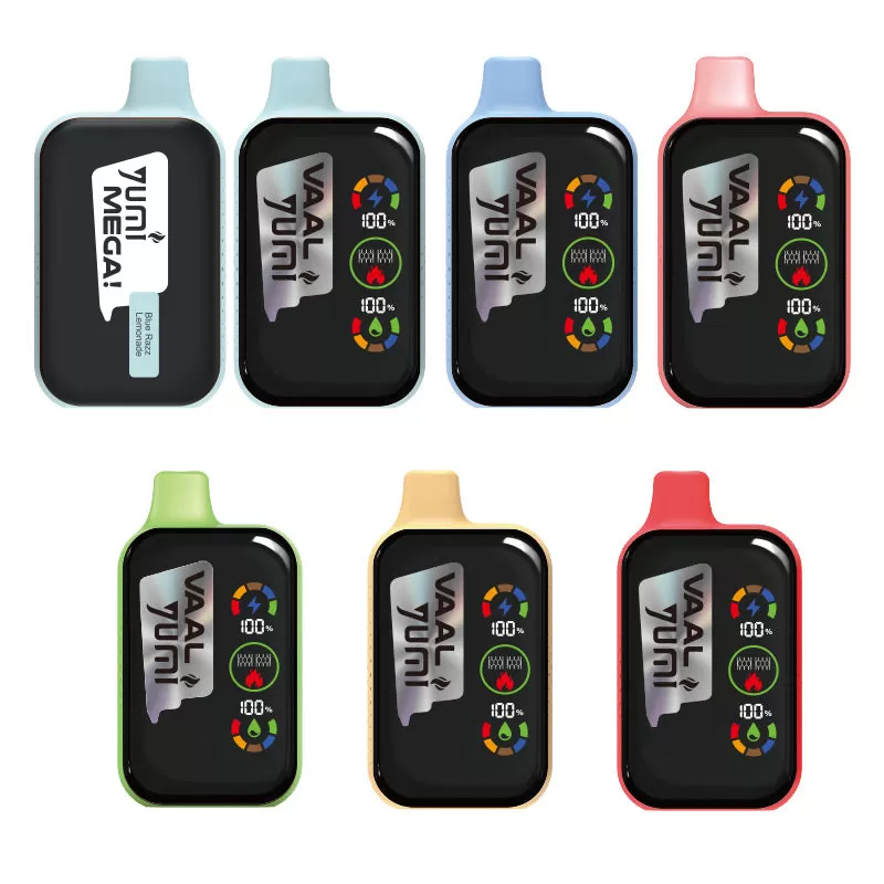 YUMI & VAAL Mega 20000 Puffs Rechargeable Disposable Kit 650mAh - Watermelon Ice / 50mg / CN-SZ - Image 2