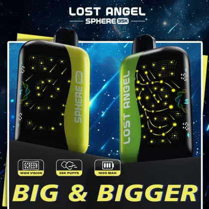 Lost Angel SPHERE 35K Disposable Device – 35000 Puffs - Grape Ice