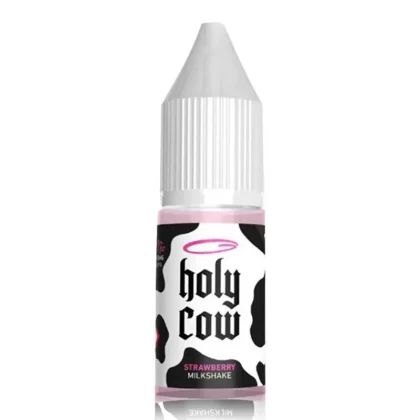 Strawberry Milkshake By Holy Cow Salts 10ml - Nicotine Strength#10mg (Salt)>20mg (Salt) (276FA2)
