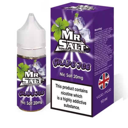 Mr Salt Grape Ice Nic Salt E-Liquid