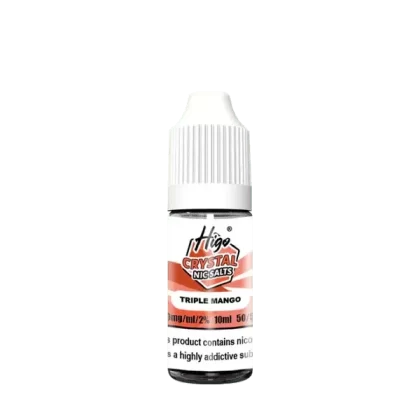 Higo crystal Tripple Mango Nic Salt Vape Juice - Strength