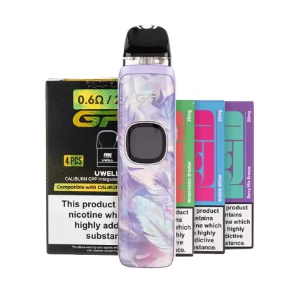 Uwell Caliburn G5 Pod Kit Bundle - Navy Ripples / 0.4ohm