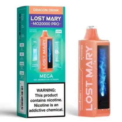 Dragon Drink Lost Mary Flavor - Pack Count#Single Pack~Flavor#Dragon Drink~Nicotine#50MG