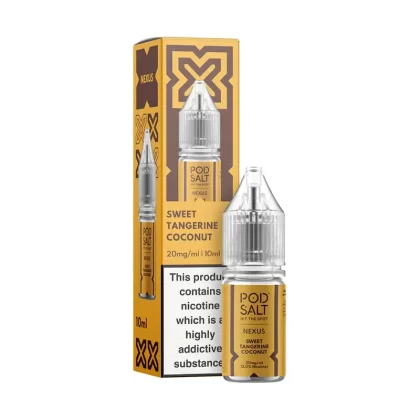 Pod Salt Nexus Sweet Tangerine Coconut Nic Salt