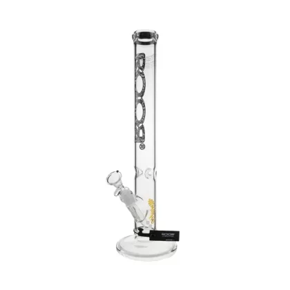 RooR® | Classic Straight Water Pipe | 18″ – 14mm – Lace Logo - Vape Store
