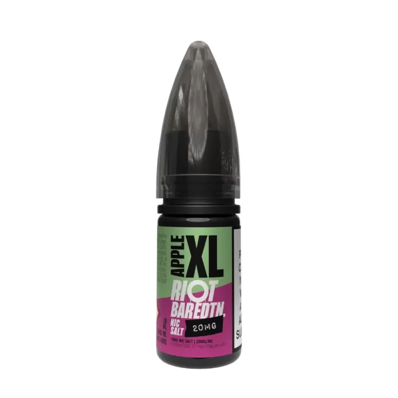Apple XL Nic Salt E-Liquid Bar Edition by Riot Squad (10ml) - 5mg