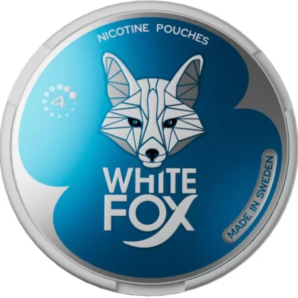 WHITE FOX Nicotine Pouches - 4mg / Peppered Mint