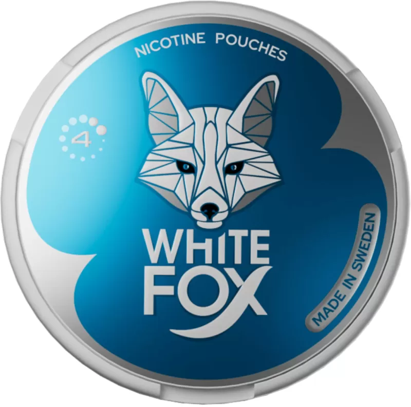 WHITE FOX Nicotine Pouches - 4mg / Peppered Mint