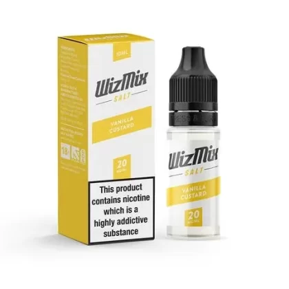 WizMix Salt – Vanilla Custard