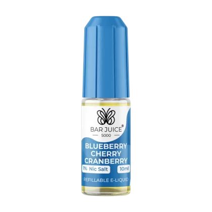 Blueberry Cherry Cranberry Nic Salt by Bar Juice 5000 - 5mg - Vape Product (974744)