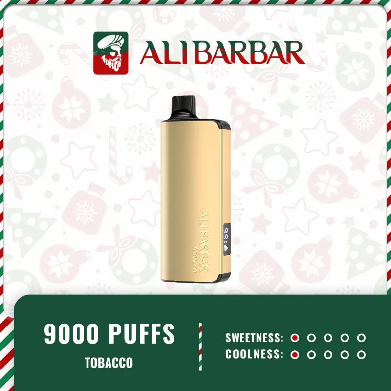 Alibarbar Ingot 9000puffs – Tobacco Ice