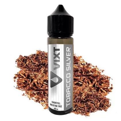 Vixt Tobacco Silver 40ml – vape juice utan nikotin - Vixt / No / 40ml / 30/70