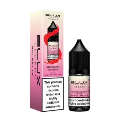 Elux Legend Strawberry Ice Cream Nic Salt 10ml