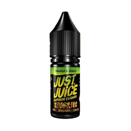 Just Juice Banana & Mango Nic Salt Vape Juice - 10 Pack - 20mg